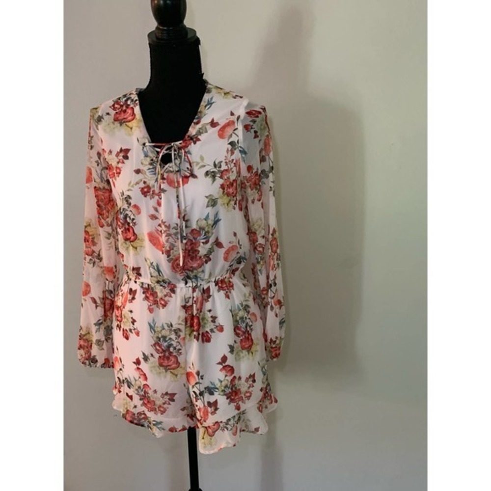 Beauty and The Beast Rose Romper (Juniors)